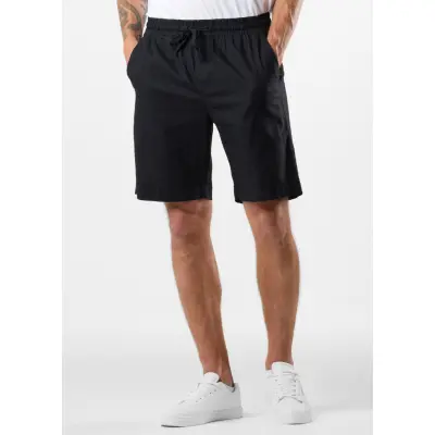 New Hampshire Linen Shorts, Black, S,  Vardagsshorts