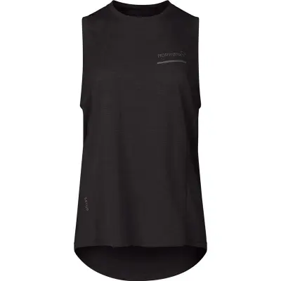 Norrøna Senja Equaliser Tank Top W´s Caviar Black - L