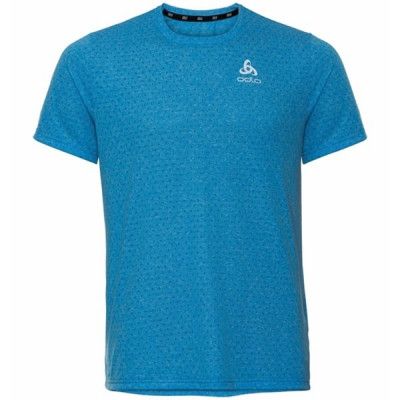 Odlo Bl Top Crew Neck S/S Millennium Linencool Men Blue Aster Melange
