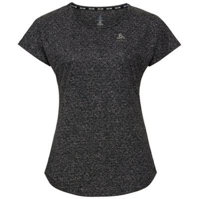 Odlo Bl Top Crew Neck S/S Millennium Linencool Women Black Melange