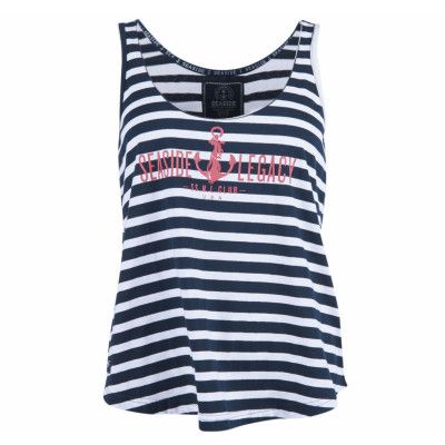 Oregon Singlet, Dk Navy/White, 38,  Dam