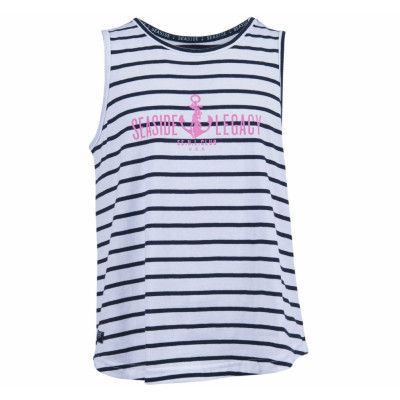 Oregon Singlet Jr, White/Dk Navy, 160,  Junior