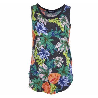 Ottilia Singlet, Multiflower, S,  Svea