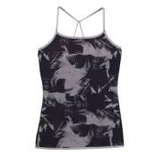 Palm Strap Tank, Palm Print Gray, 38,  Löparkläder