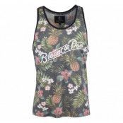 Pineapple Singlet, Black, Xs,  Blount And Pool