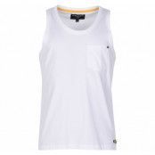 Pocket Singlet, White, L,  T-Shirts