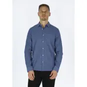 Sailor Shirt Long Sleeve, Denim Blue, 2xl,  Långärmade Skjortor