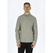 Sailor Shirt Long Sleeve, Olive, 4xl,  Långärmade Skjortor