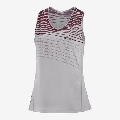 Salomon Sense Tank W Light Grey Sag/Heather
