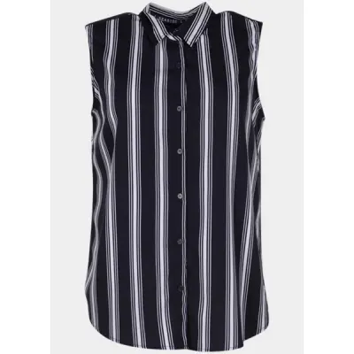 Sankt Claud Shirt, Navy/White, 38,  Skjortor