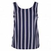 Sankt Claud Singlet W, Navy Stripe, 38,  Dam