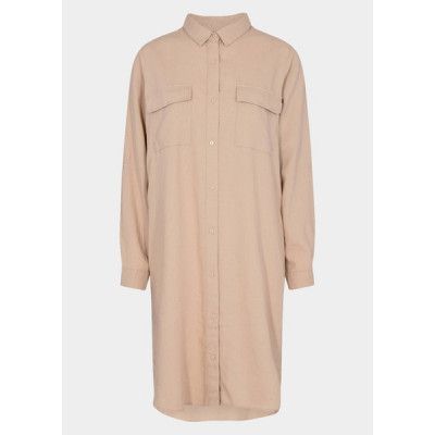 Sc-Ina 16, Sand, L,  Långärmade Skjortor