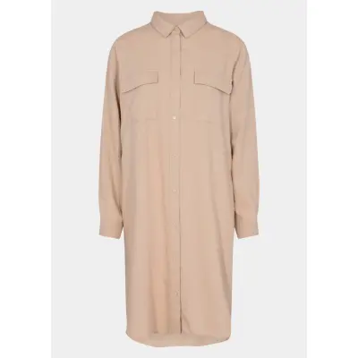 Sc-Ina 16, Sand, L,  Långärmade Skjortor