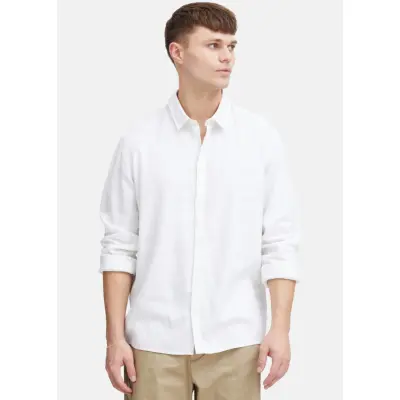 Sdenea Allan Ls, White, L,  Långärmade Skjortor