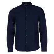 Shirt - Bern Linnen Ls, Insignia B, M,  Solid