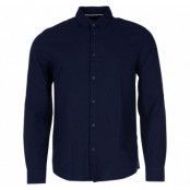 Shirt - Bern Linnen Ls, Insignia B, S,  Solid