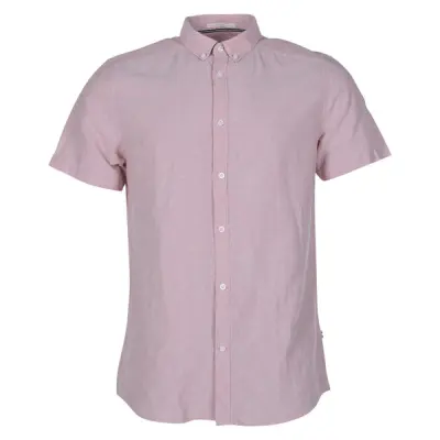 Shirt - Trevor, Pale Mauve, S,  Tailored
