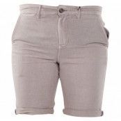Shorts - Ron Lux Short Linen, Simple Tau, S,  Solid