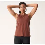 Split Back Singlet, Copper Brown, Xl,  Löpar-Linnen