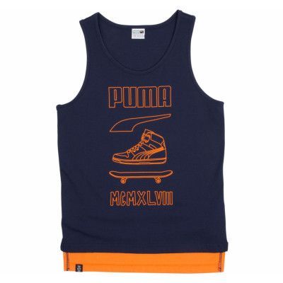 Sport Style Tank, Peacoat, 128,  Puma