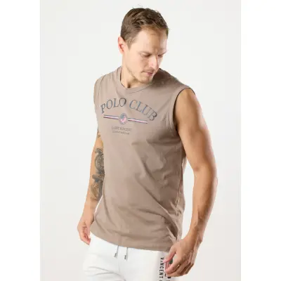 Springfield Sleeveless Tee, Dark Khaki, 2xl,  T-Shirts