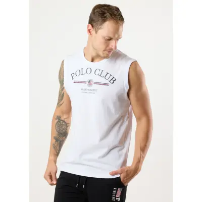 Springfield Sleeveless Tee, White, 4xl,  T-Shirts