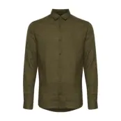 Toarmin Ls, Dark Olive, Xl,  Långärmade Skjortor