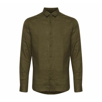 Toarmin Ls, Dark Olive, Xxl,  Långärmade Skjortor