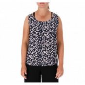 Tp Robina Tank Top, Navy Flower, L,  Kortärmade Skjortor