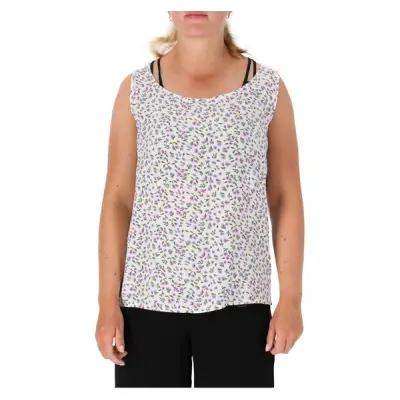 Tp Robina Tank Top, Offwhite Flower 2, S,  Toppar