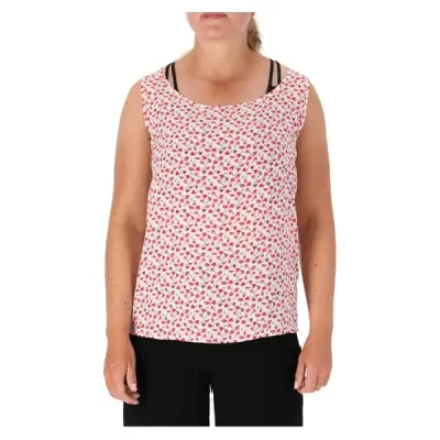 Tp Robina Tank Top, Offwhite Flower, L,  Kortärmade Skjortor
