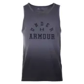 Ua Collegiate Tank, Pitch Gray, L,  Under Armour