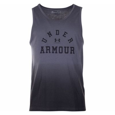 Ua Collegiate Tank, Pitch Gray, Xxl,  Under Armour