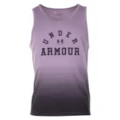 Ua Collegiate Tank, Slate Purple, M,  T-Shirts