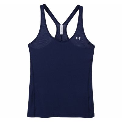 Ua Hg Armour Racer Tank, Midnight Navy, Xxs,  Under Armour
