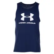 Ua Sportstyle Logo Tank, Academy, S,  Under Armour