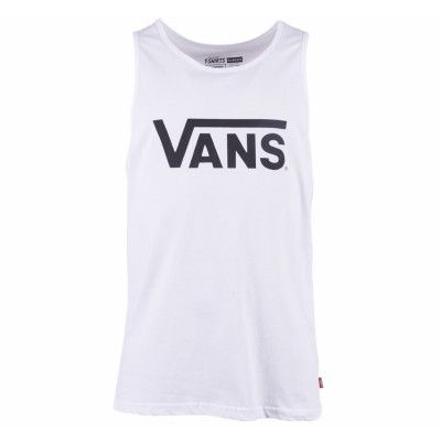Vans Classic Tank, White/Black, S,  Vans