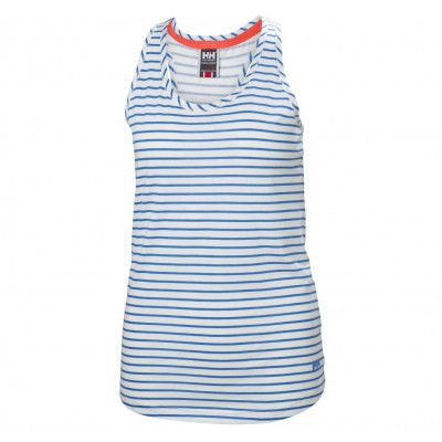W Naiad Singlet, 503 Blue Water Stripe, S,  Helly Hansen
