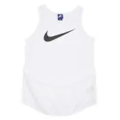 W Nsw Tank Swsh Msh, White/White/Black, S,  Löpar-T-Shirts