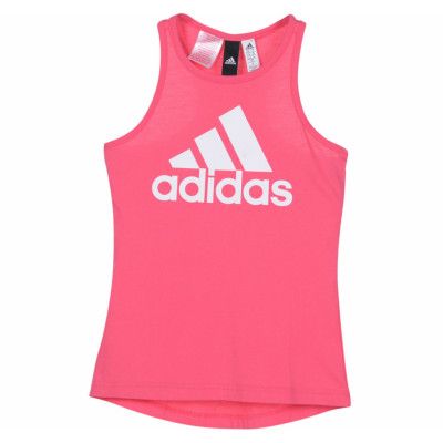 Yg Logo Tank, Reapnk/White, 152,  T-Shirts