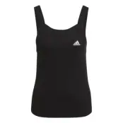 Yoga Tank, Black, Xl,  Toppar