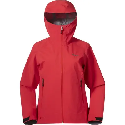 Bergans Essentials 3L ShellJacket Women Fire Red