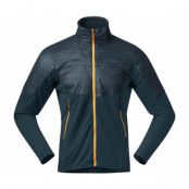 Bergans Senja Midlayer Jacket Men Orion Blue/Light Golden Yellow