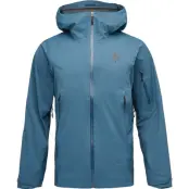 Black Diamond M Recon Lt Stretch Shell Midnight Blue - L