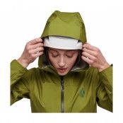 Black Diamond Stormline Stretch Anorak Women Camp Green