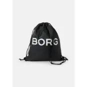 Borg Junior Drawstring Bag, Black Beauty, Onesize, Träningstillbehör