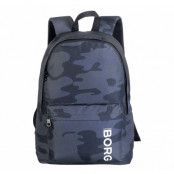 New Backpack, Navy Camo, Onesize,  Björn Borg