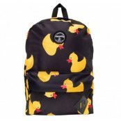 Hawaii Backpack, Black Yellow Duck, Onesize,  Skolväskor