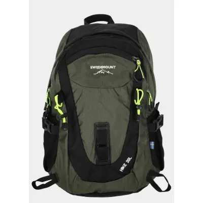 Hike Backpack 20 L, Olive/Neon, Onesize,  Vandringsryggsäckar