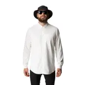 Houdini M's Longsleeve Shirt Powderday White